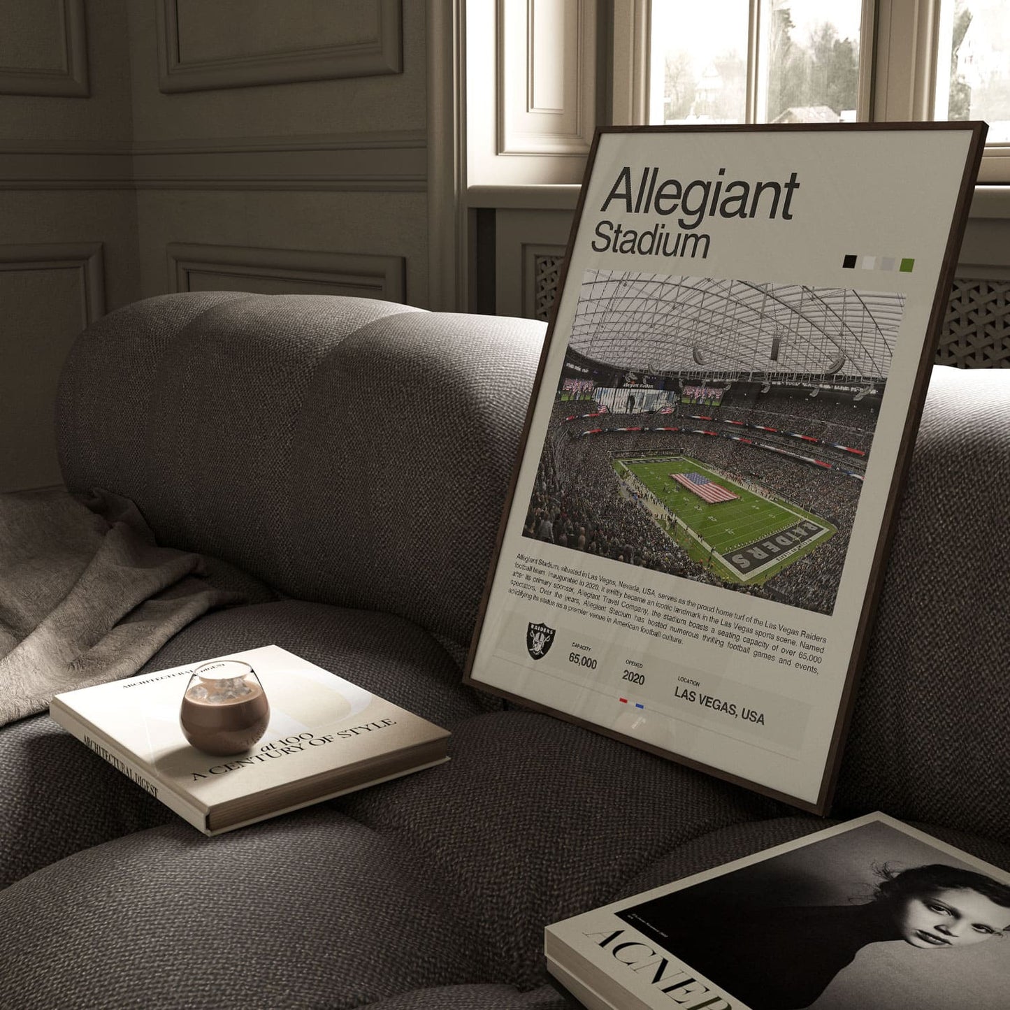 Allegiant Stadium Poster Postersport