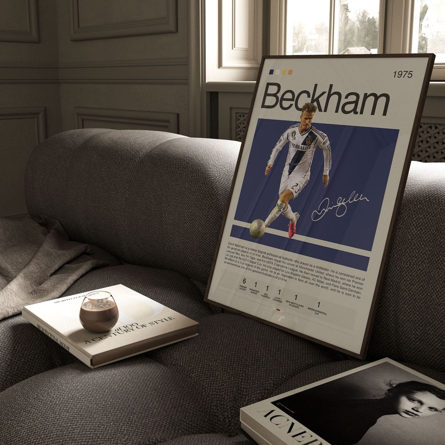 David Beckham Poster Postersport