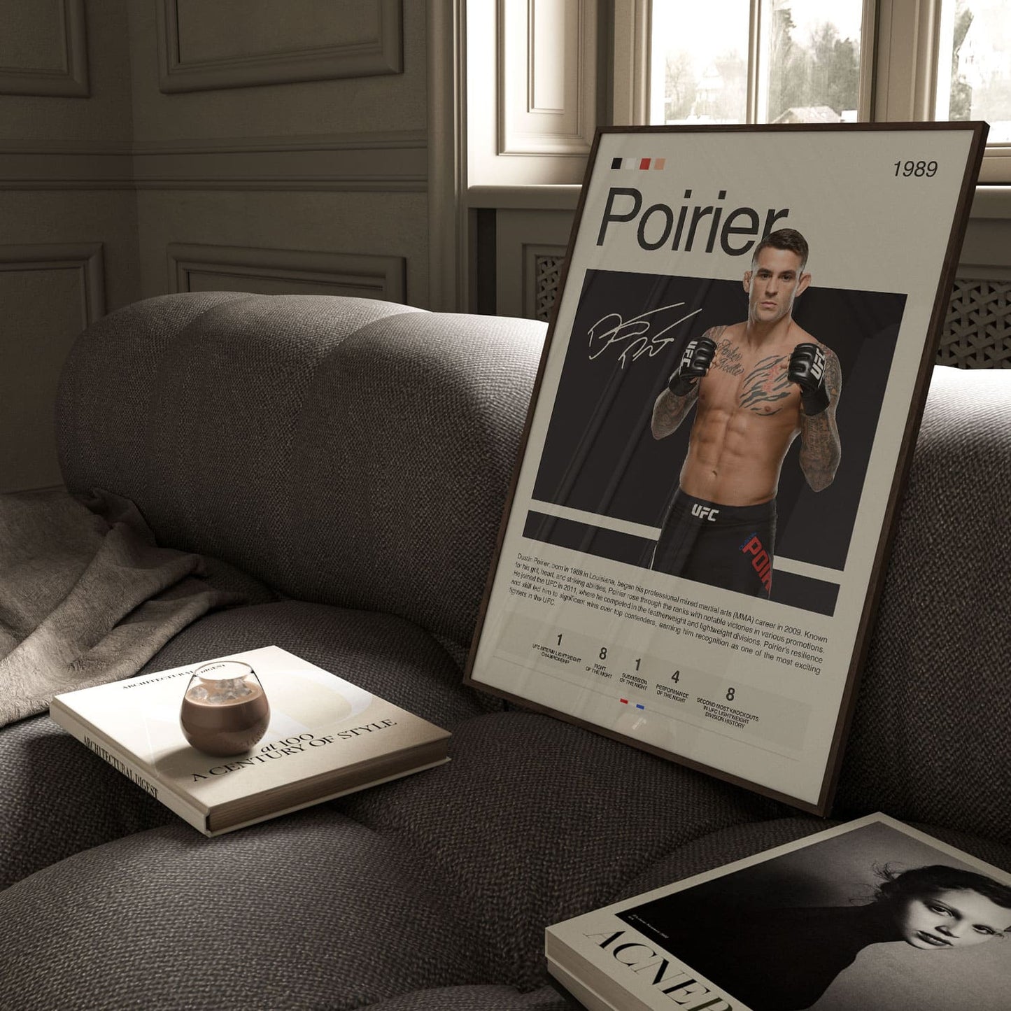Dustin Poirier Poster Postersport