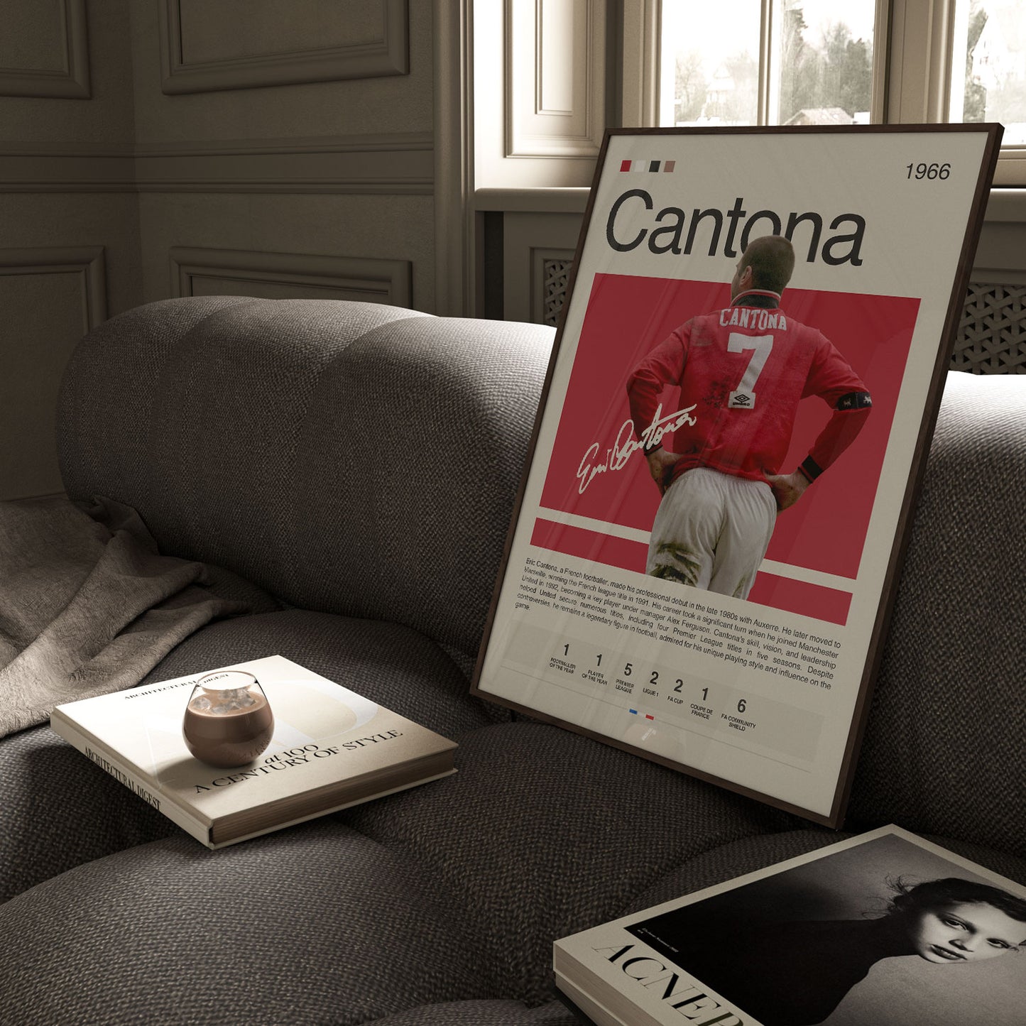 Eric Cantona Poster Postersport