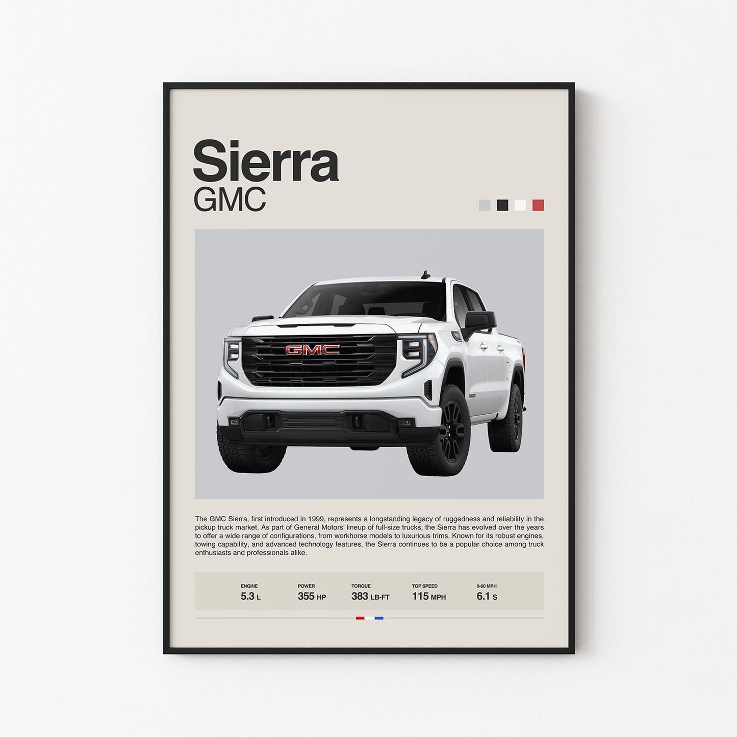 GMC Sierra Poster