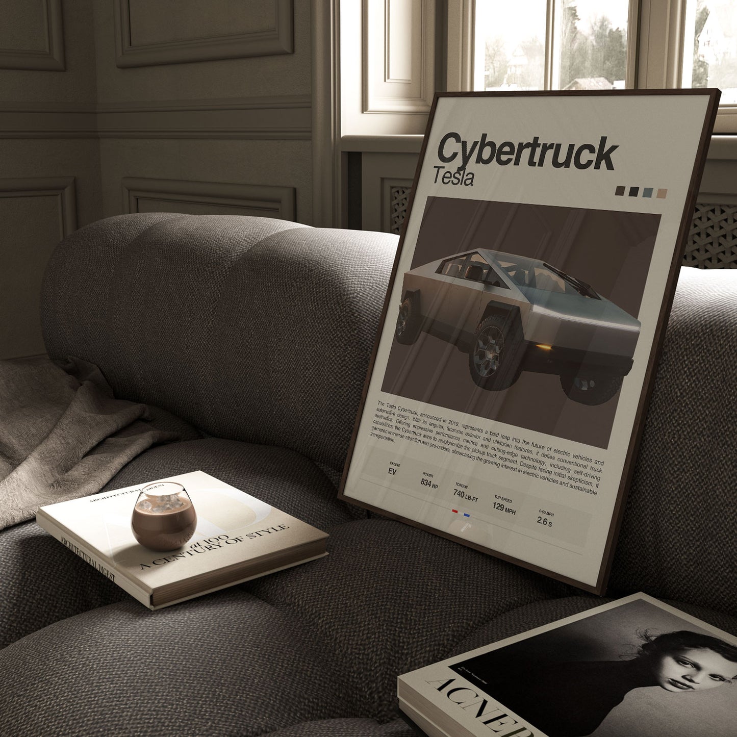Tesla Cybertruck Poster