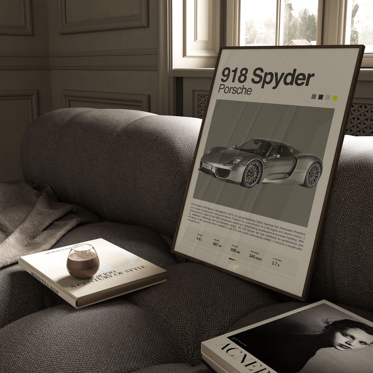 Porsche 918 Spyder Poster