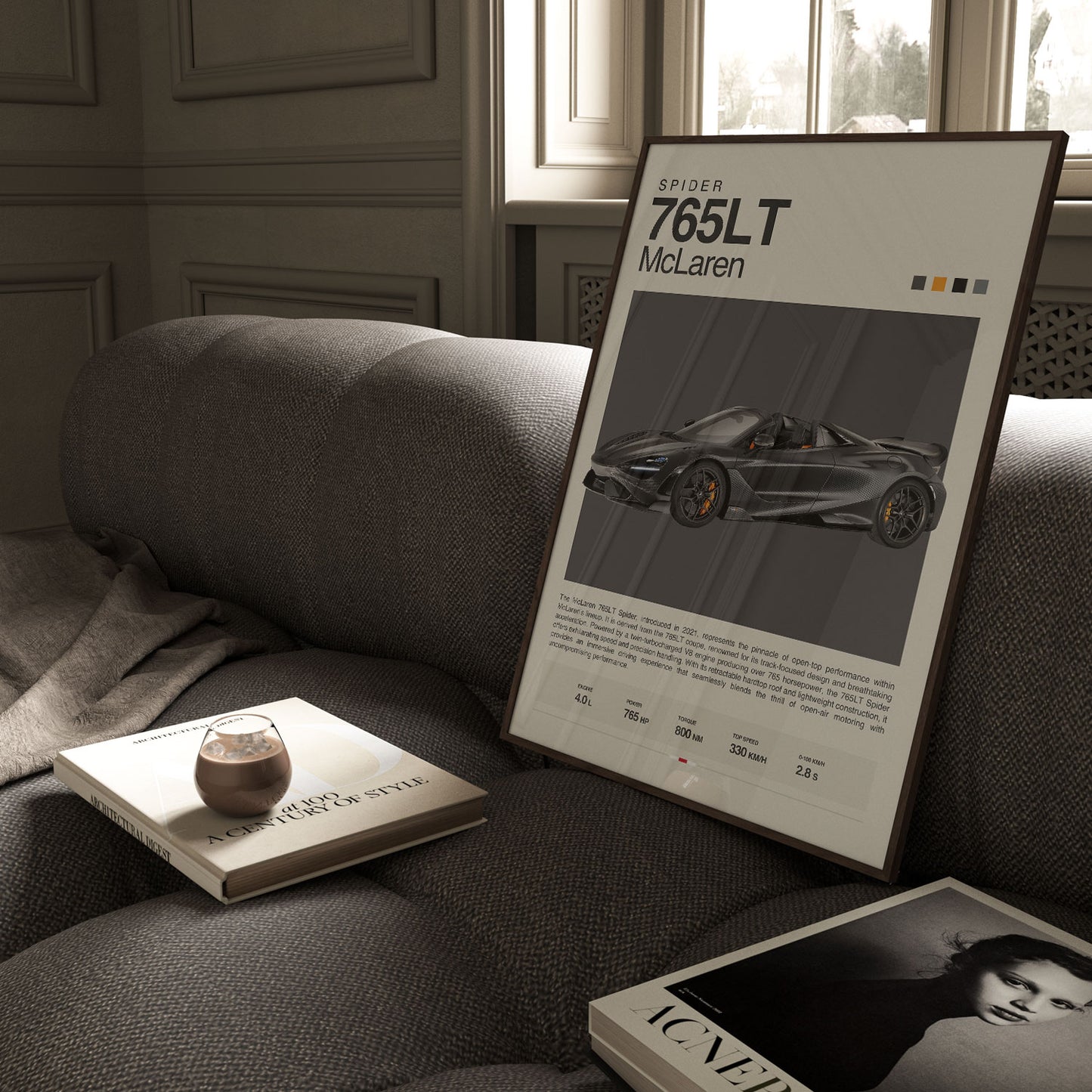 McLaren 765LT Spider Poster