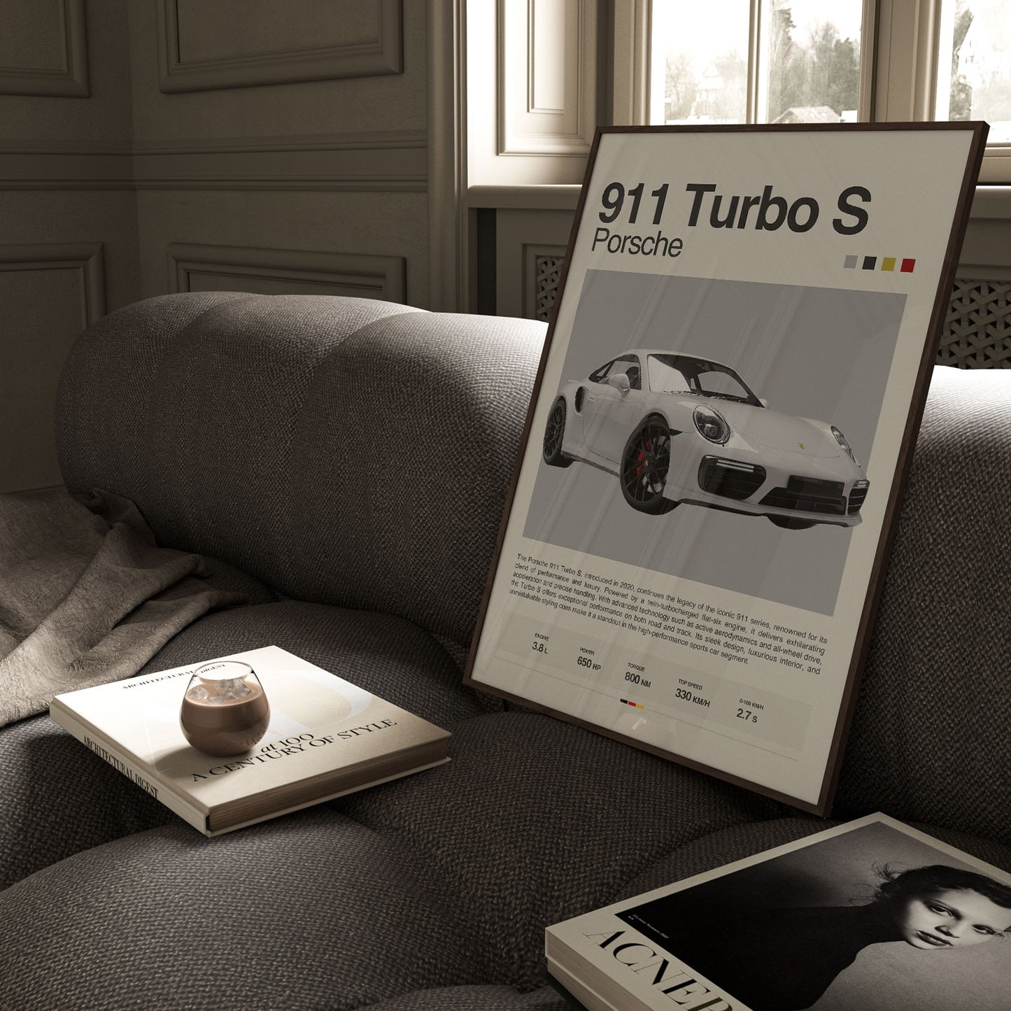 Porsche 911 Turbo S Poster