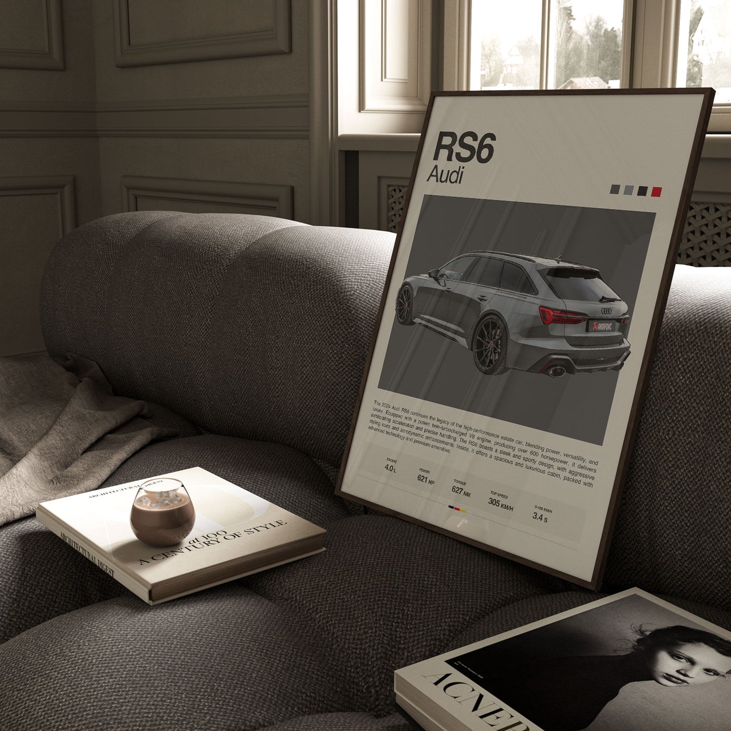Audi RS6 Poster