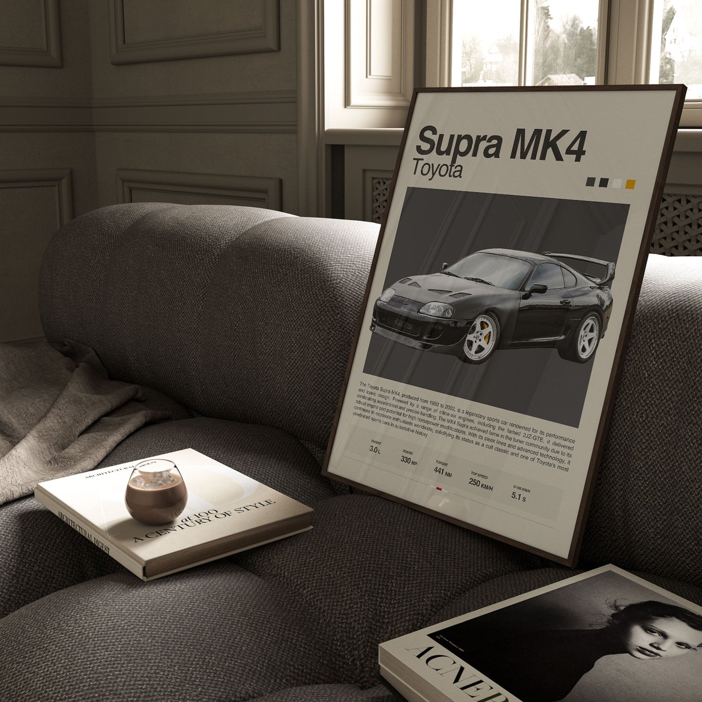 Toyota Supra MK4 Poster