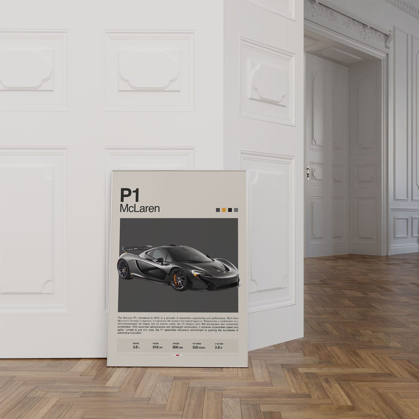 McLaren P1 Poster
