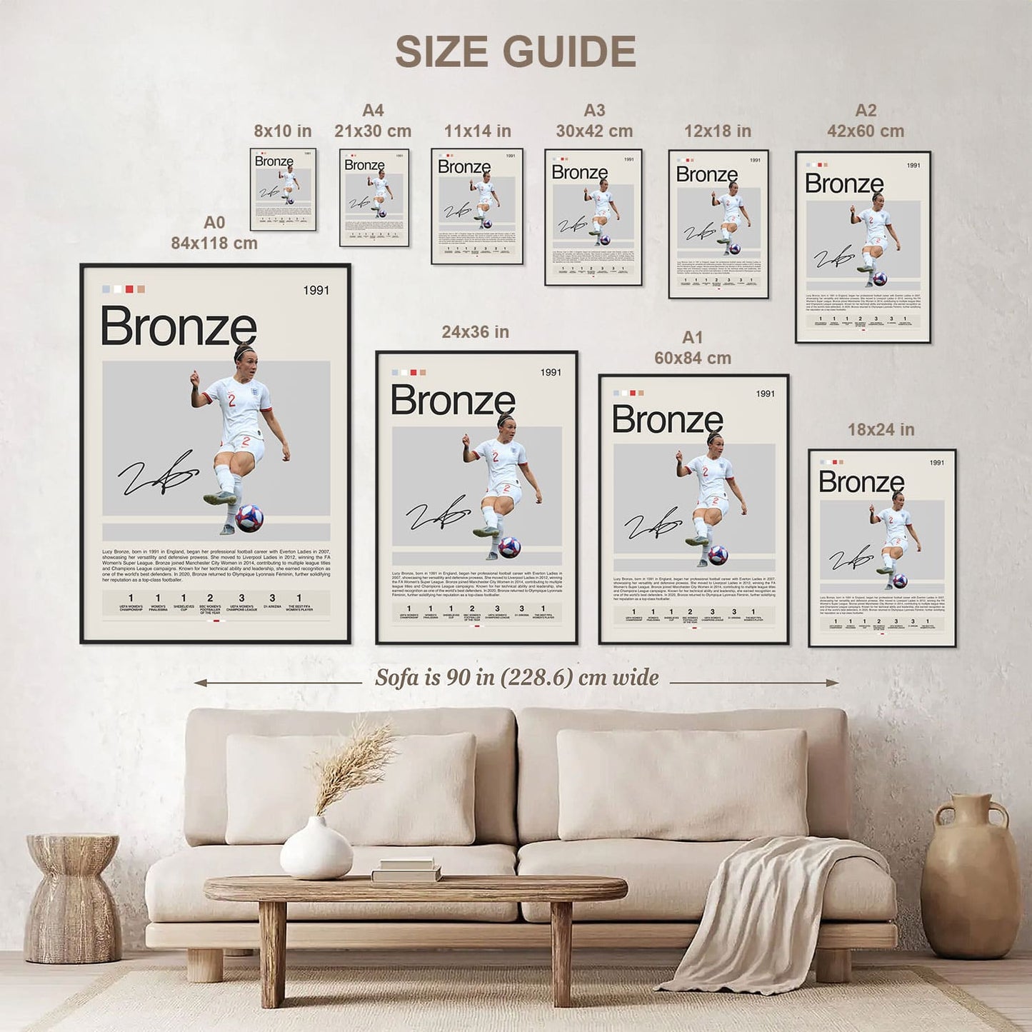 Lucy Bronze Poster Postersport
