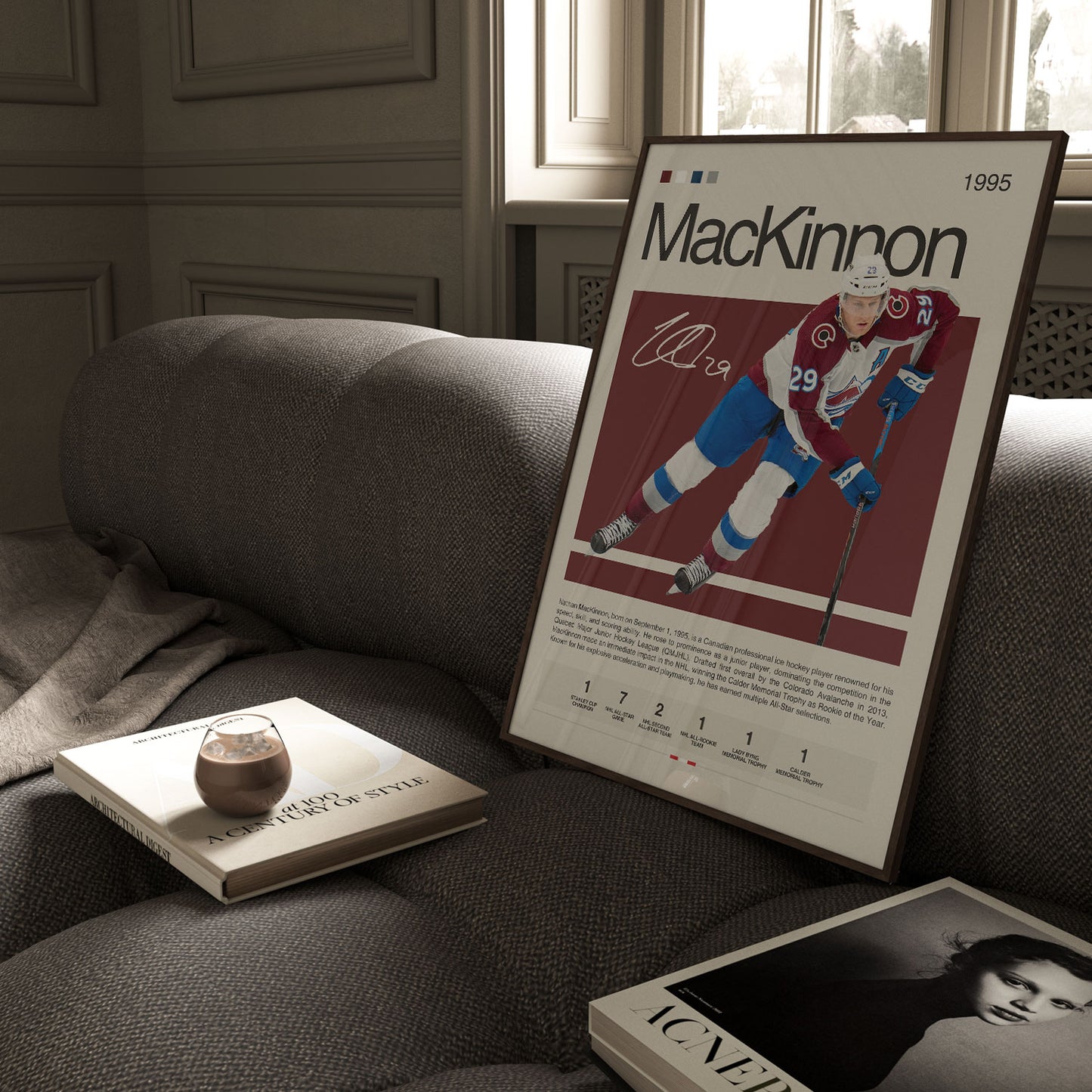 Nathan MacKinnon Poster Postersport