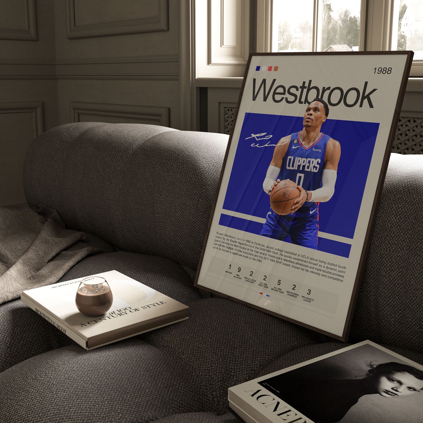 Russel Westbrook Poster Postersport
