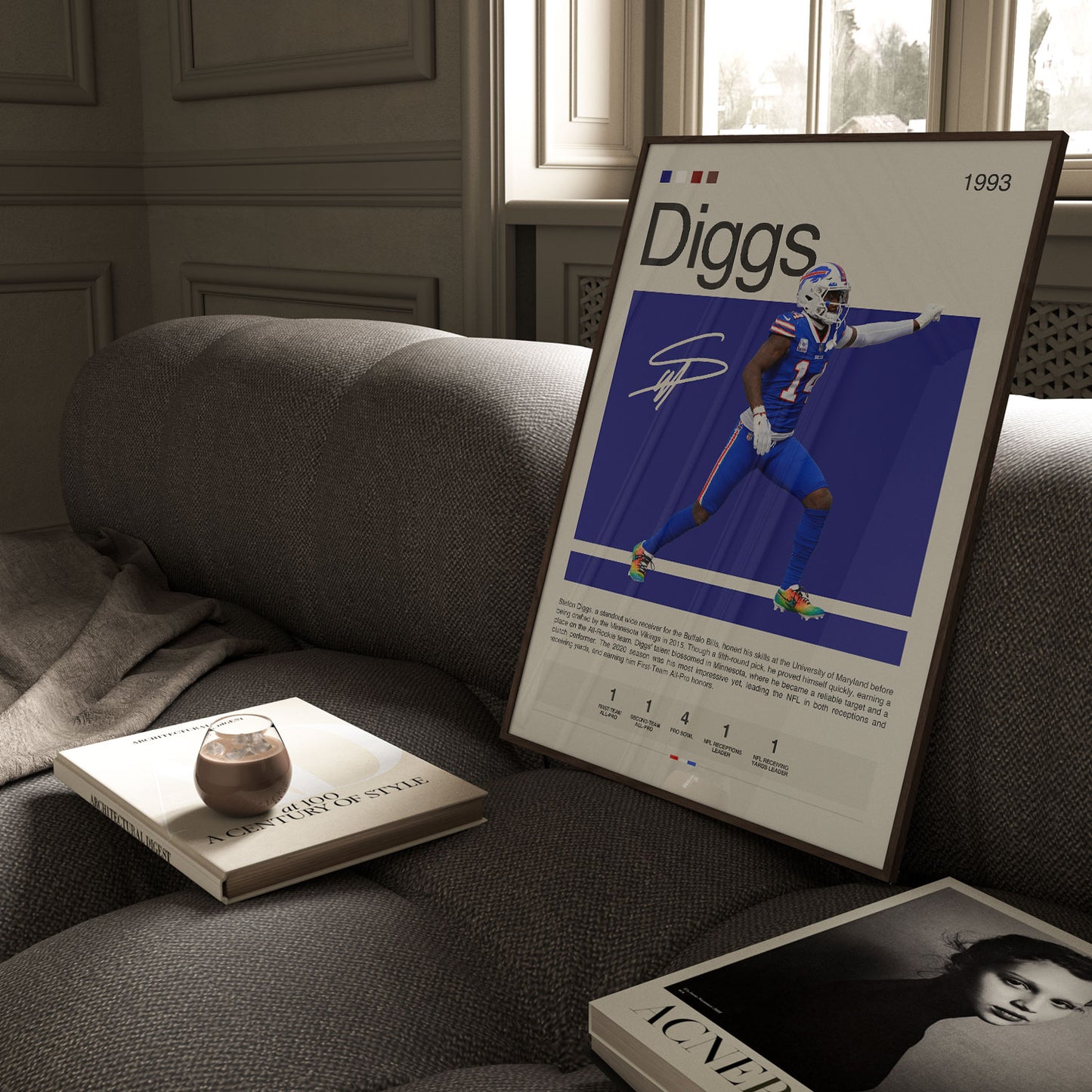 Stefon Diggs Poster Postersport