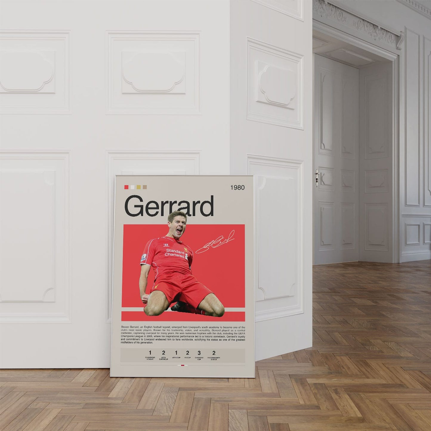 Steven Gerrard Poster Postersport