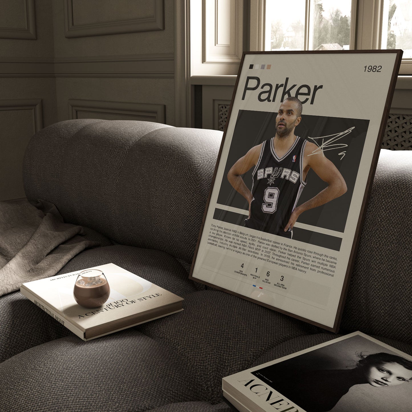 Tony Parker Poster Postersport