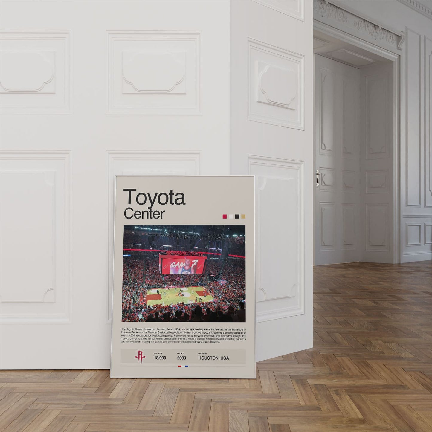 Toyota Center Poster Postersport