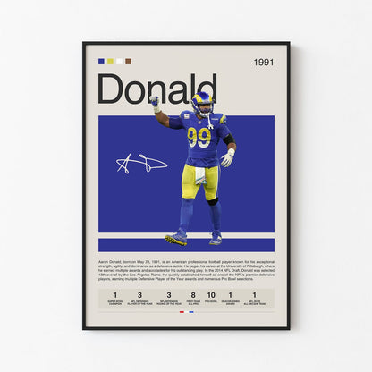 Aaron Donald Poster Postersport