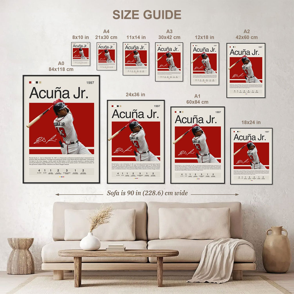 Acuna Jr. Poster Postersport