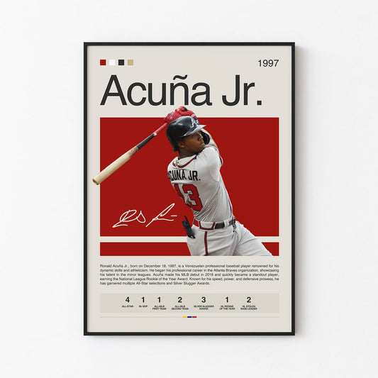 Acuna Jr. Poster Postersport