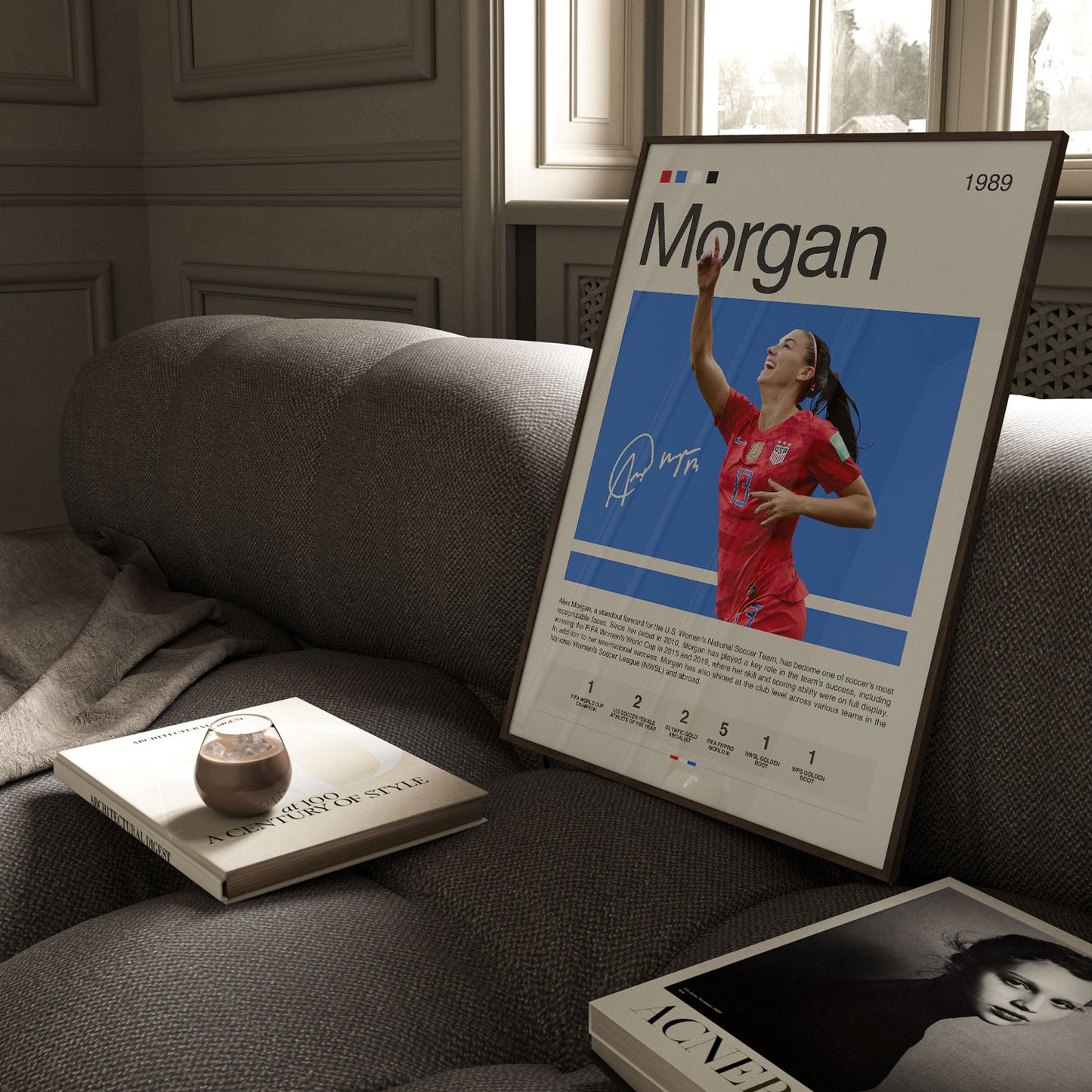 Alex Morgan Poster Postersport