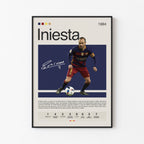 Andrés Iniesta Poster Postersport