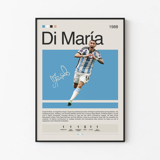 Angel Di Maria Poster Postersport