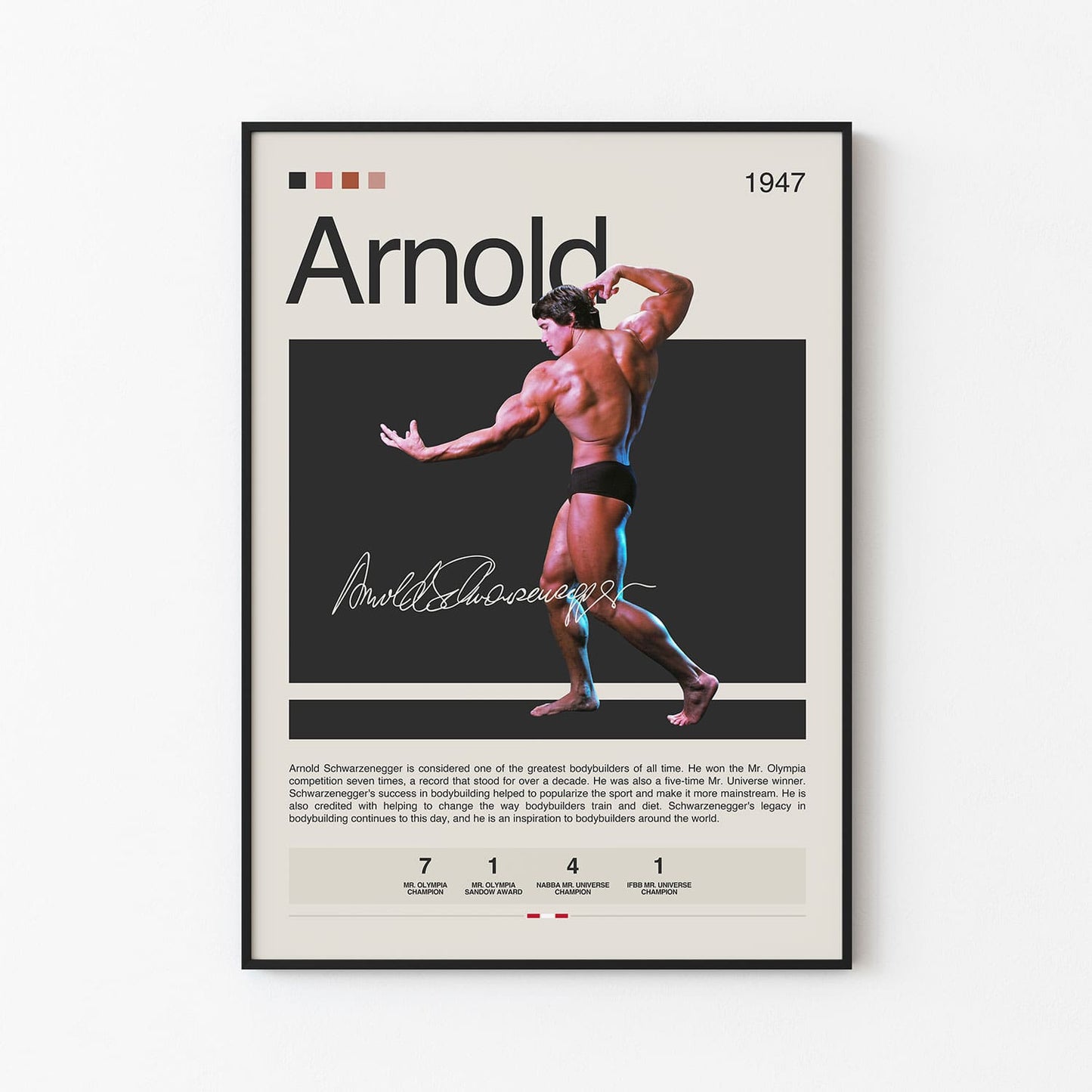 Arnold Schwarzenegger Poster Postersport