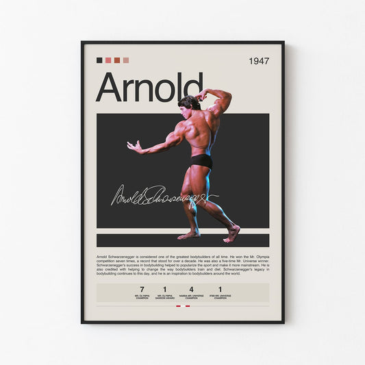Arnold Schwarzenegger Poster Postersport