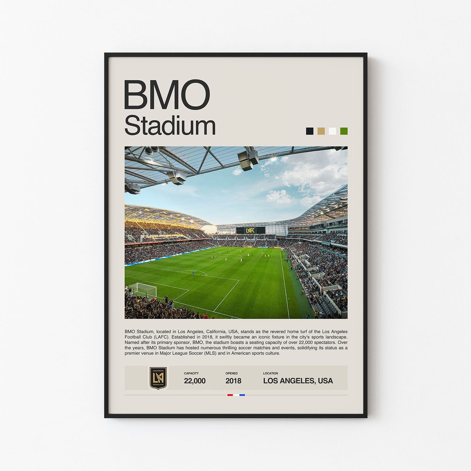 BMO Stadium Poster Postersport