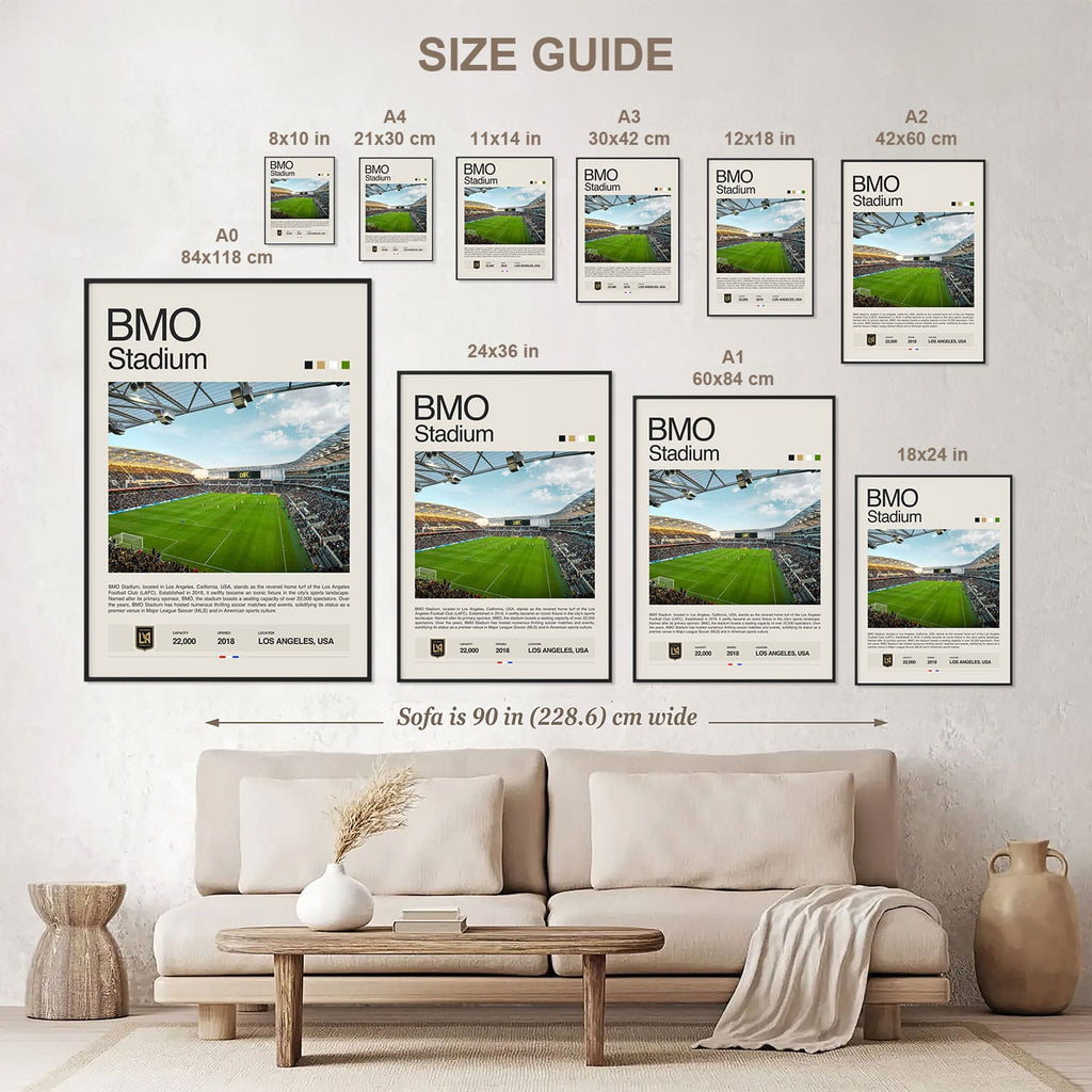 BMO Stadium Poster Postersport