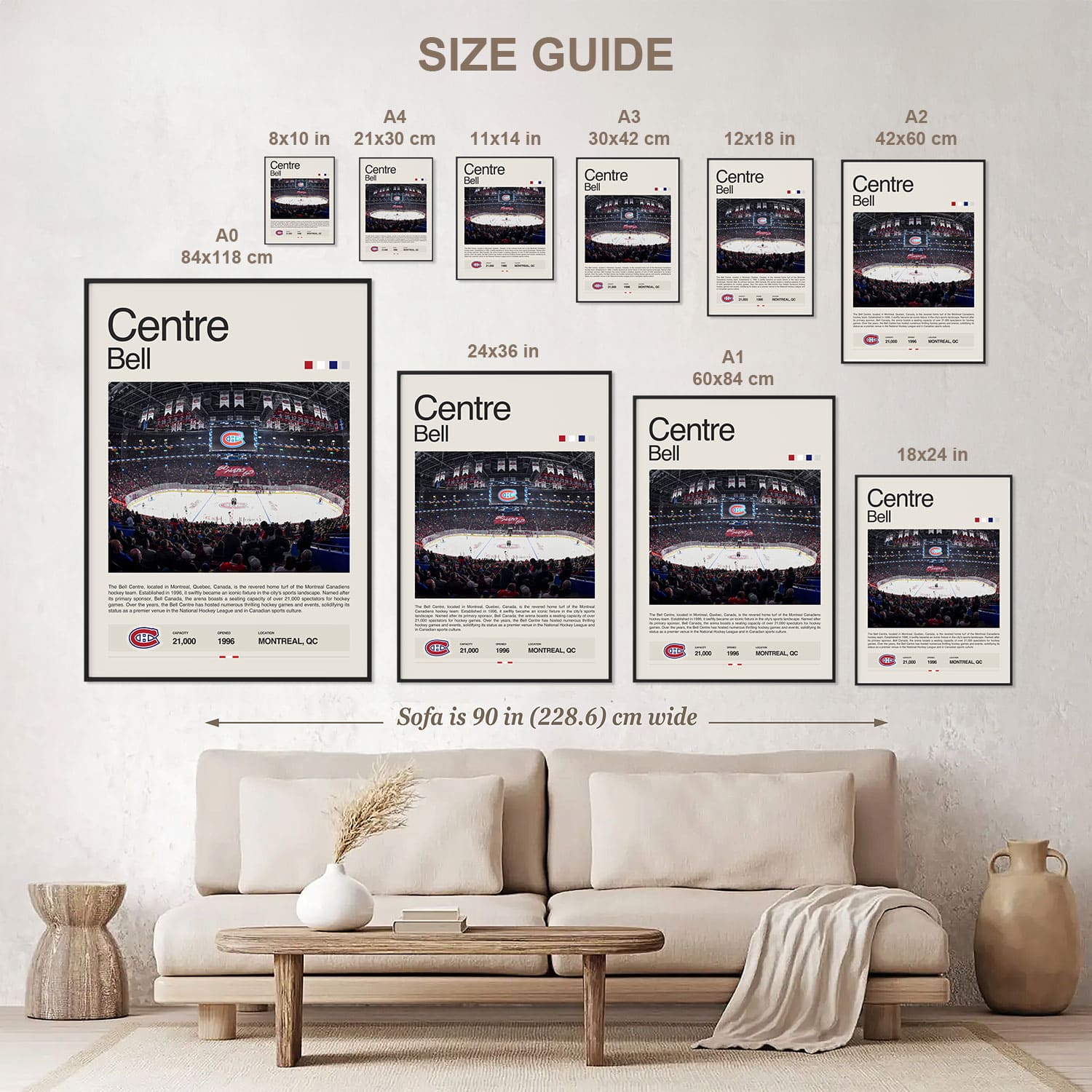 Bell Centre Poster Postersport