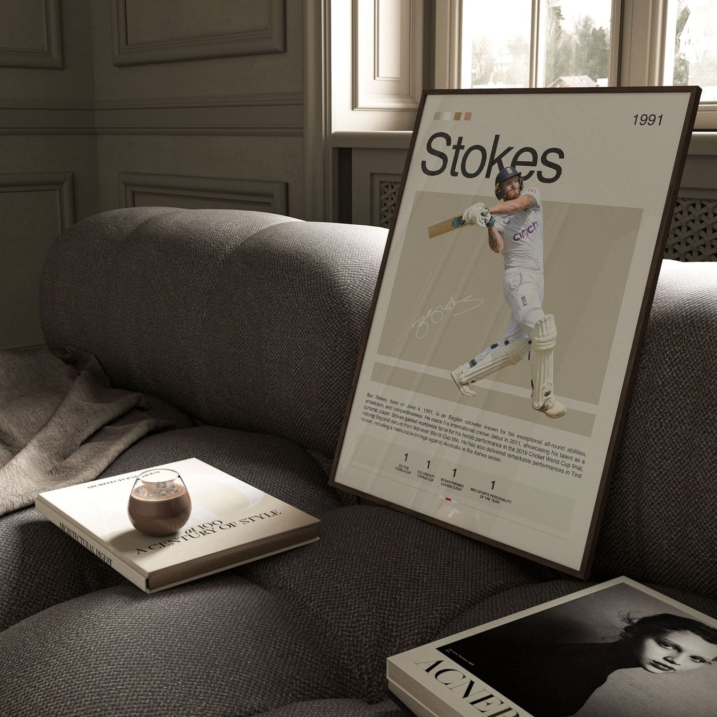 Ben Stokes Poster Postersport