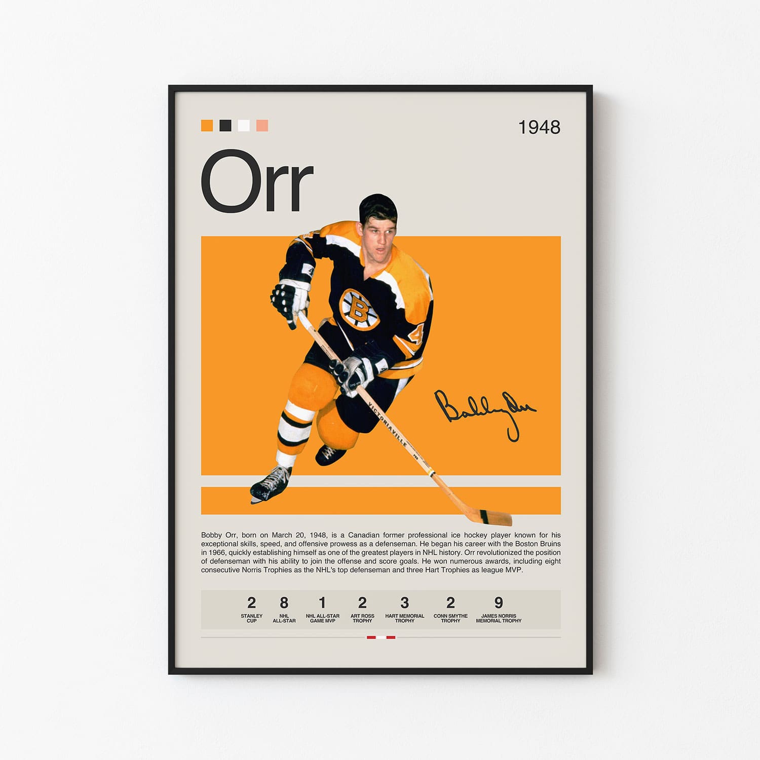 Bobby Orr Poster Postersport