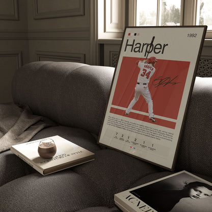 Bryce Harper Poster Postersport