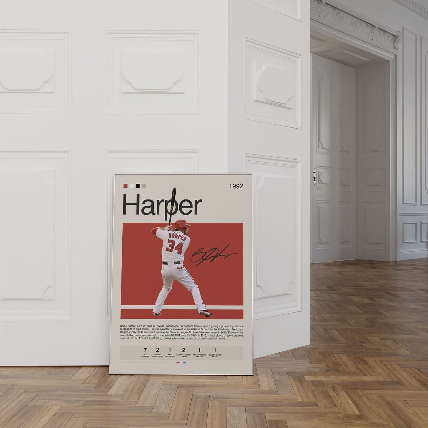 Bryce Harper Poster Postersport