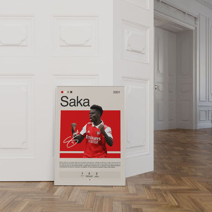 Bukayo Saka Poster Postersport