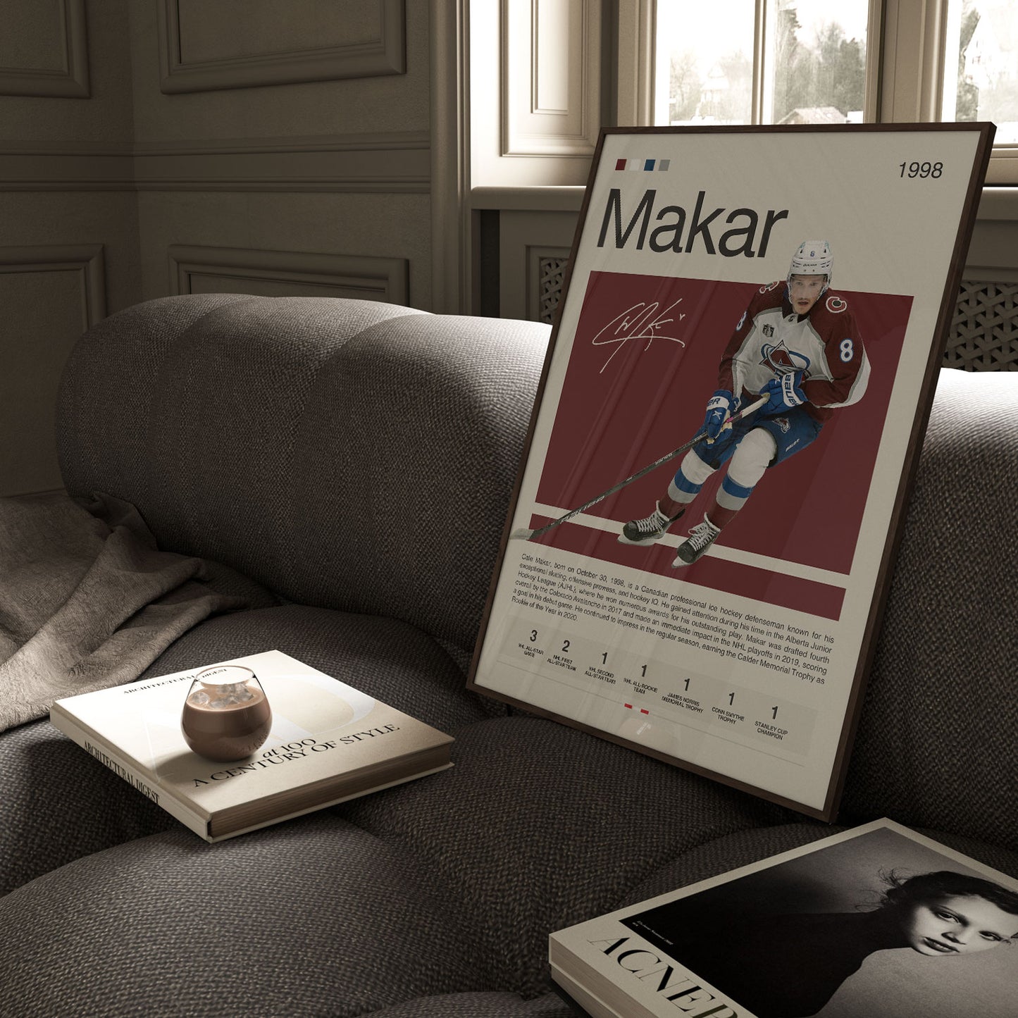 Cale Makar Poster Postersport