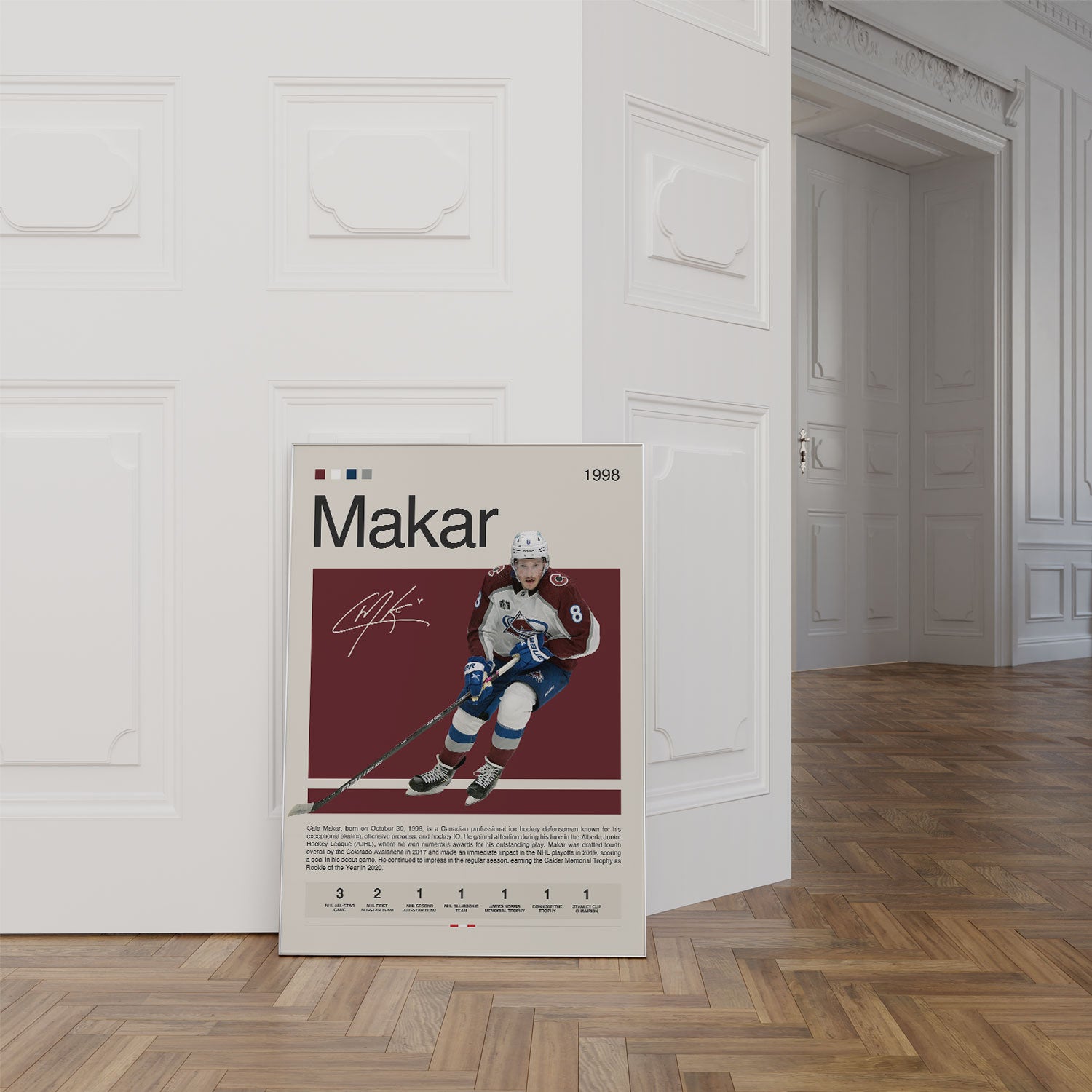 Cale Makar Poster Postersport