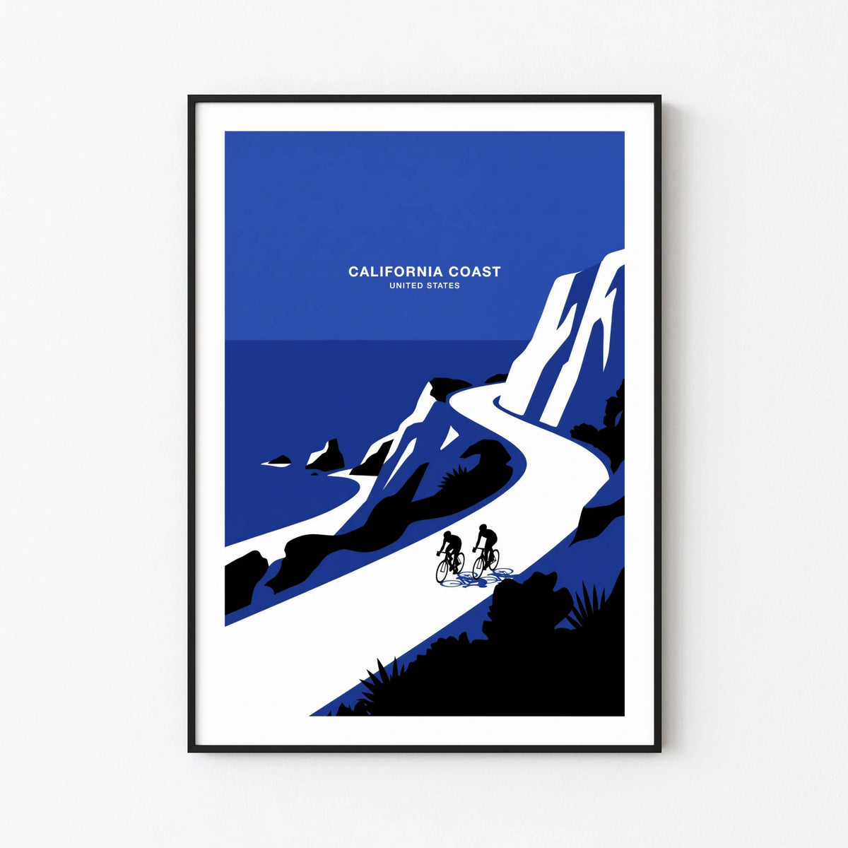 Affiche California coast