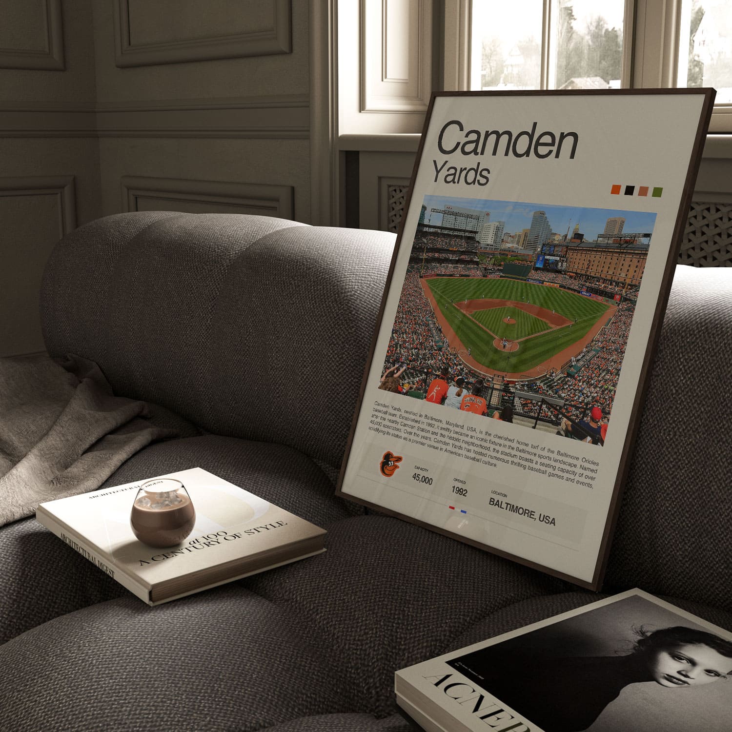 Camden Yards Poster Postersport