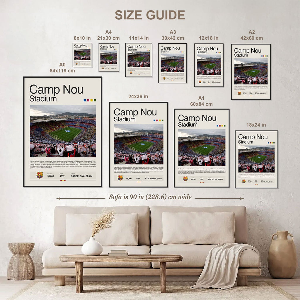 Camp Nou Poster Postersport