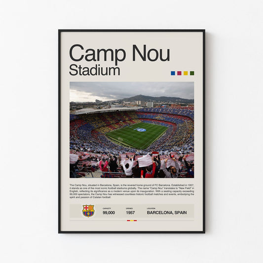 Camp Nou Poster Postersport