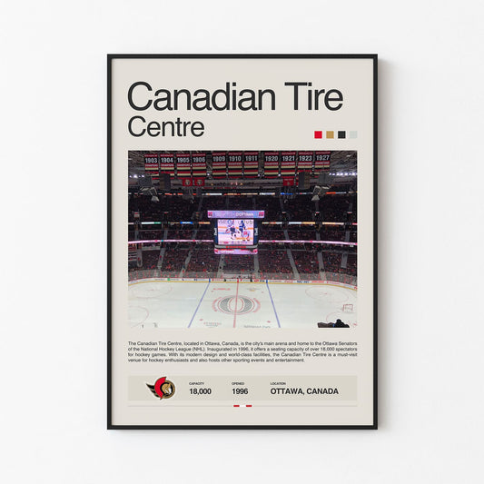 Canadian Tire Centre Poster Postersport