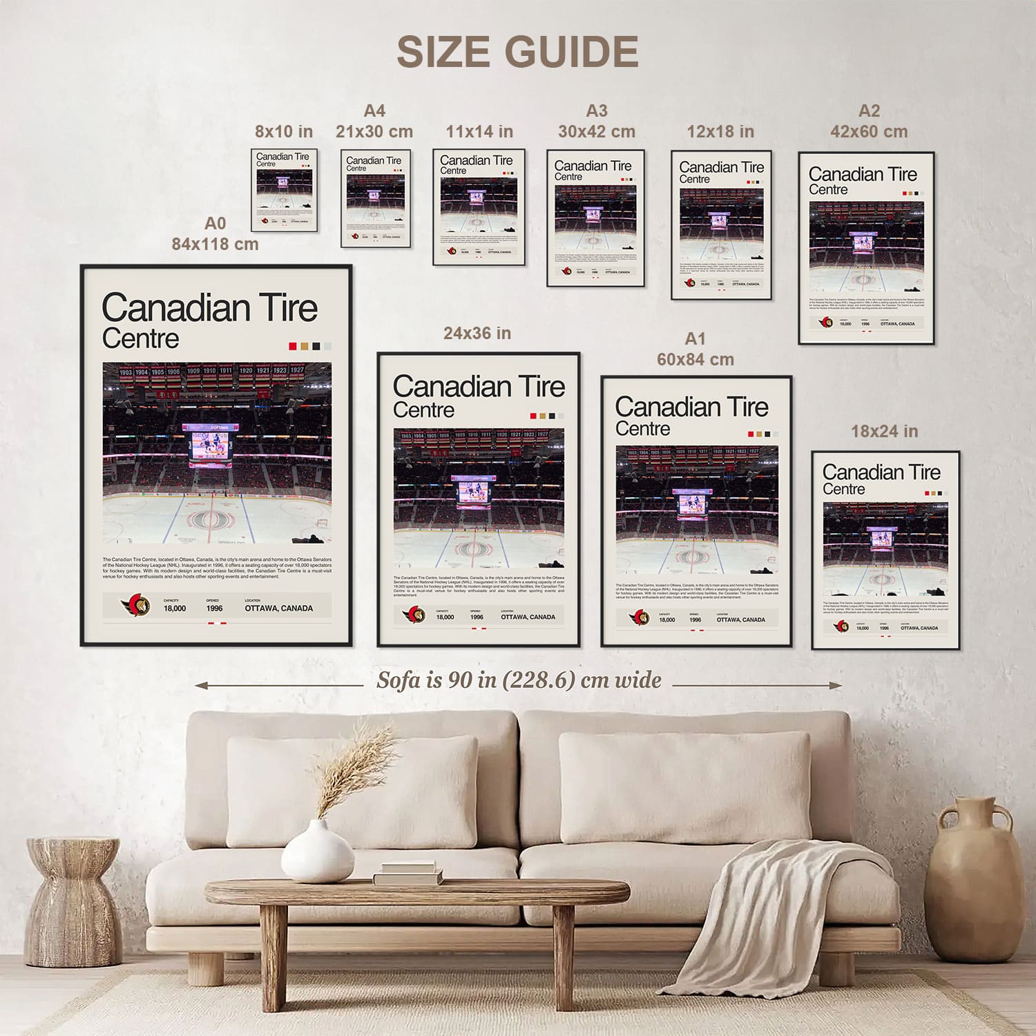 Canadian Tire Centre Poster Postersport