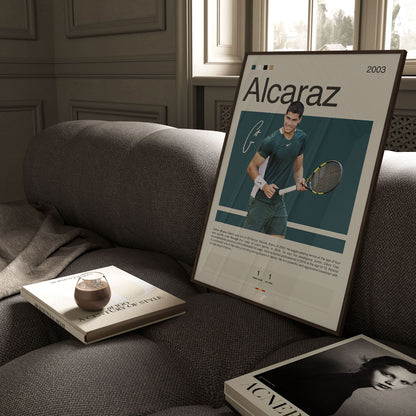 Carlos Alcaraz Poster Postersport