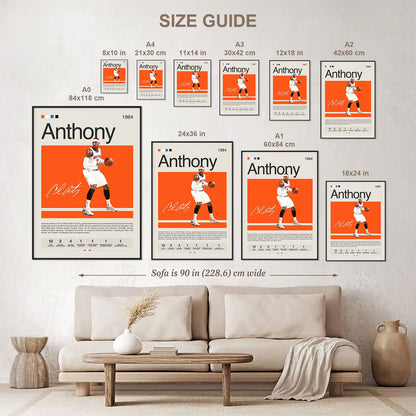 Carmelo Anthony Poster Postersport