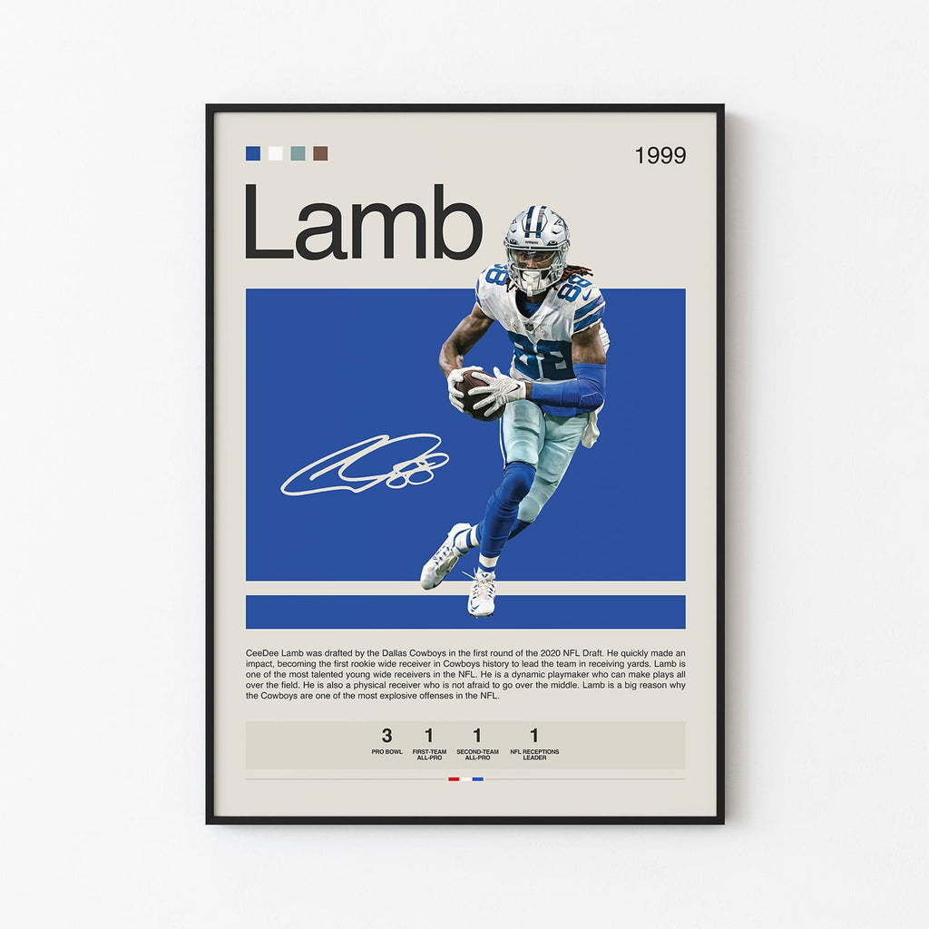CeeDee Lamb Poster Postersport