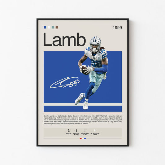 CeeDee Lamb Poster Postersport