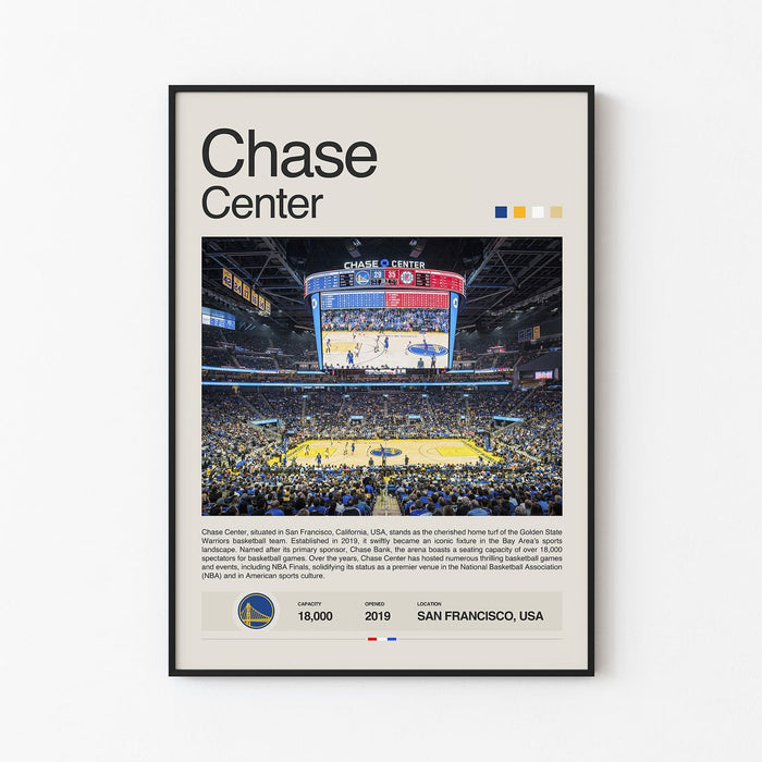 Chase Center Poster