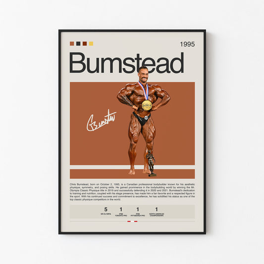 Chris Bumstead Poster Postersport