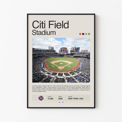 Citi Field Stadium Poster Postersport